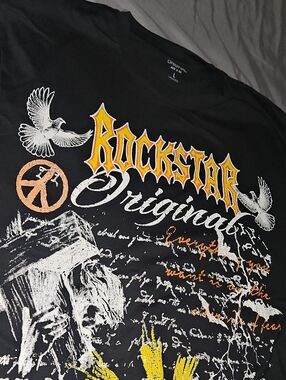 Rockstar Original Graphic Tee - Black